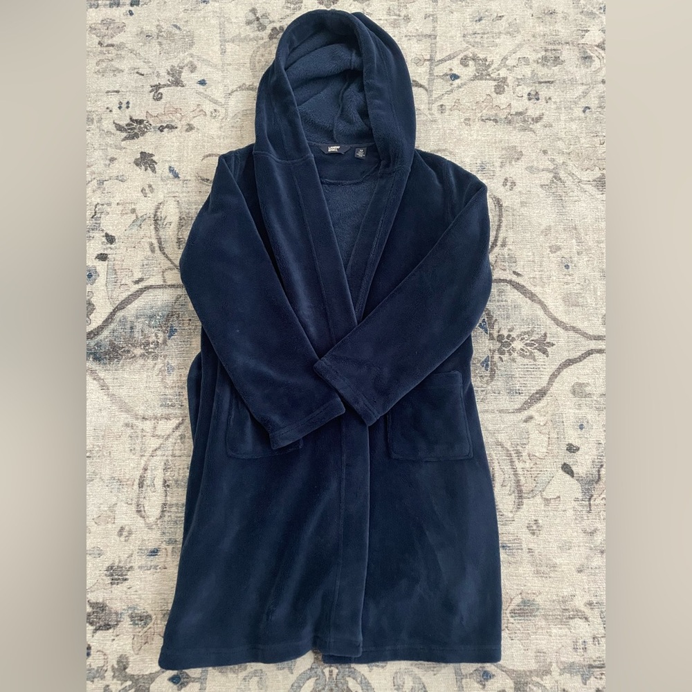 Lands’ End Kids Fleece Hooded Robe